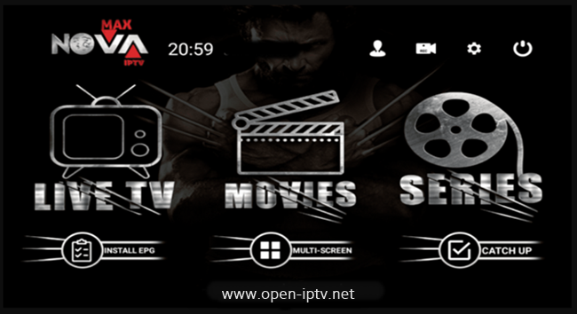 Nova Max IPTV APK with activation code 2023