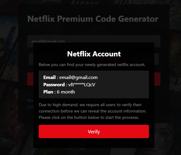 Free Netflix Accounts Passwords 2024