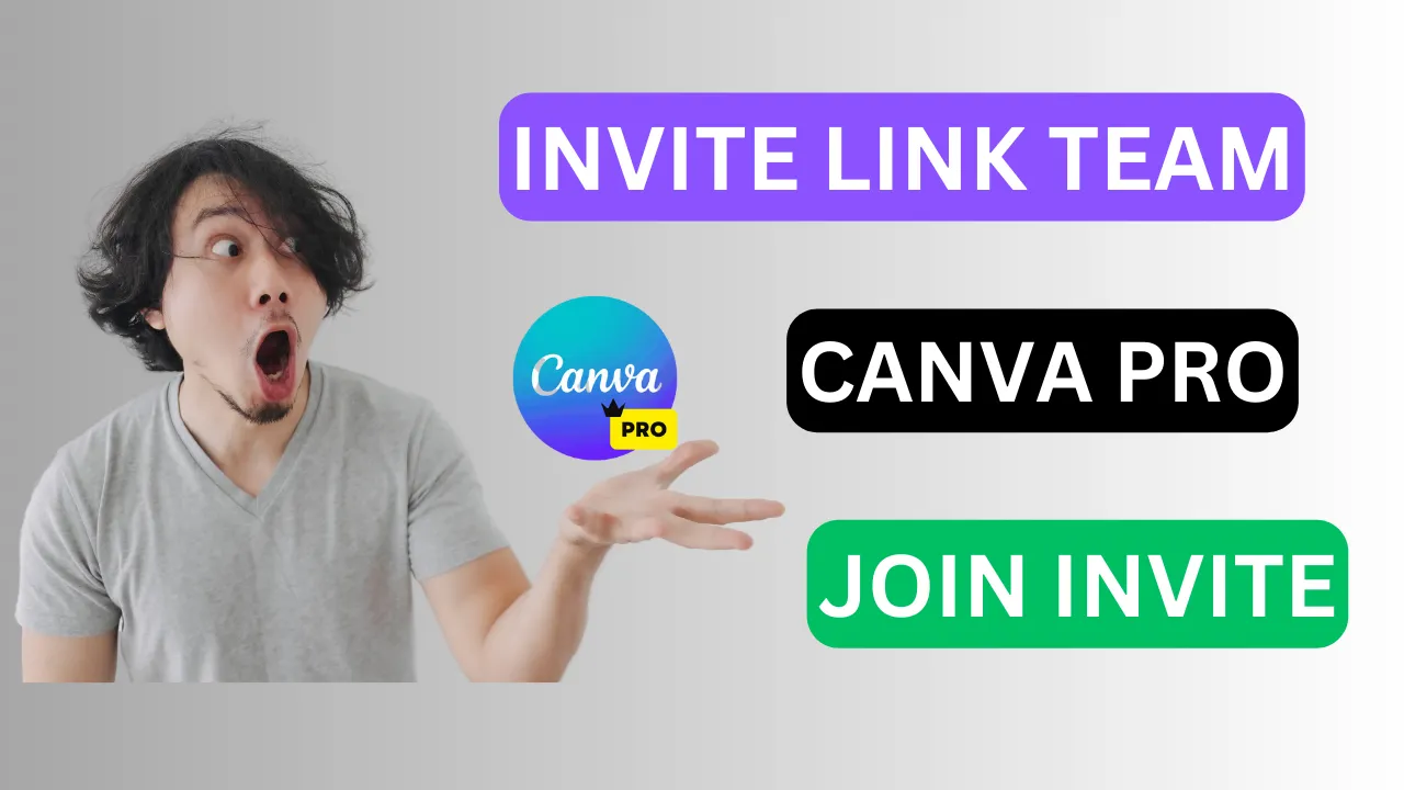 Canva Pro Team Invite Link For Free 2024